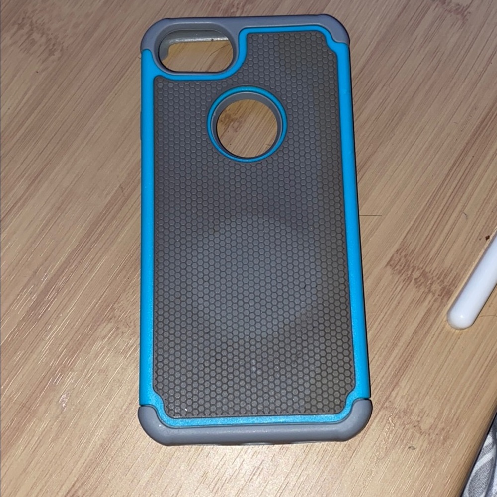 silicone and hard plastic protective case.